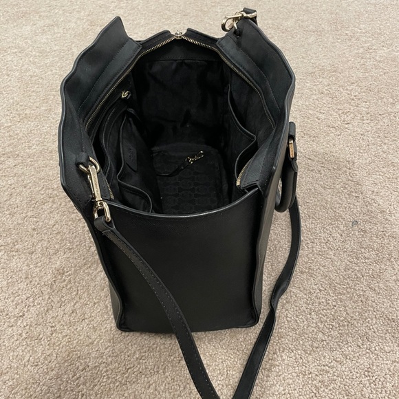 Michael Kors Selma Leather Saffiano Medium Satchel - Picture 6 of 7